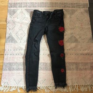 Zara rose jeans!